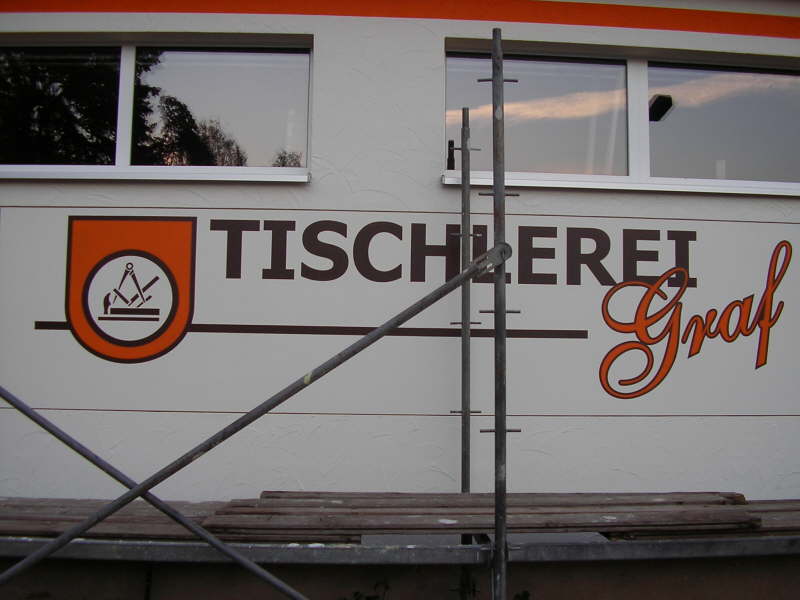 Schriftgestaltung Tischlerei Graf Drgenhausen (3)